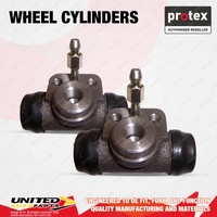 2x Rear Protex Wheel Cylinders for Volkswagen Polo 6N 9N UP AA 1.0L 1.4L