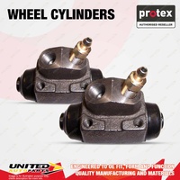 2x Rear Protex Wheel Cylinders for Ford Focus LR LS 1.6L 1.8L 2.0L 1998-2007