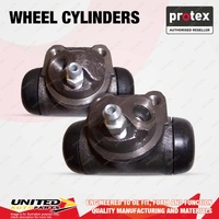 2x Rear Protex Wheel Cylinders for Alfa Romeo 33 1.5L 1.7L AR30 1985-1992