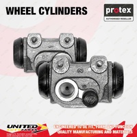 2x Rear Protex Wheel Cylinders for Citroen Xsara 1.8I 1.8L XU7JP 1998-2000 Lucas