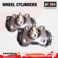 2x Rear Protex Wheel Cylinders for Renault Captur J87 0.9L H4B.400 2015-On