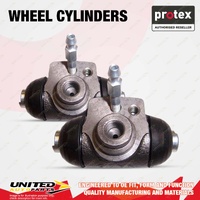 2x Rear Protex Wheel Cylinders for Volkswagen Golf 1H Polo 6N 9N 1.4 1.6 1.9 2.0