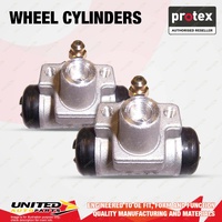2x Rear Protex Wheel Cylinders for Honda Insight ZE ZE1 1.0L 03/2001-06/2004