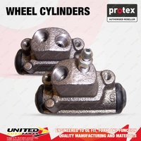 2x Rear Protex Wheel Cylinders for Ford Econovan JG JH 2.0L 05/97-02/03 19.05mm