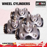 4x Rear Protex Wheel Cylinders for Isuzu NQR450 NQR70 4.8L 4HE1-XS 1998-2005