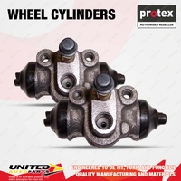 2x Rear Protex Wheel Cylinders for Kia Rio LS BC DC223 DC243 1.5L 2002-2004