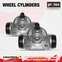 2x Rear Protex Wheel Cylinders for Citroen Xsara 1.8I 1.8L XU7JP 1998-2000