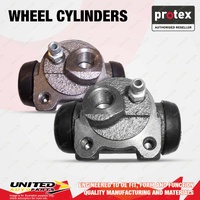 2x Rear Protex Wheel Cylinders for Peugeot 205 1.4L 1.6L 1.9L 1984-1998