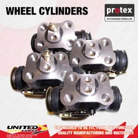 4x Rear Protex Wheel Cylinders for Mitsubishi Canter FG Rosa BE 3.0L 4.9L