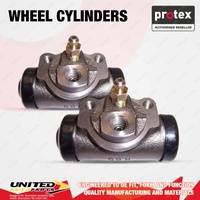 2x Rear Protex Wheel Cylinders for Mazda Bongo Brawny TRH200 2.0L 2019-On