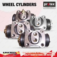 4x Rear Protex Wheel Cylinders for Toyota Dyna 200 BU100 BU101 3.4 3.7 1995-2003