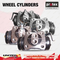 4x Rear Protex Wheel Cylinders for Toyota Dyna 150 LY230 XZU307 3.0L 4.6L 99-05