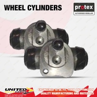 2x Rear Protex Wheel Cylinders for Daewoo Kalos T200 1.5L F15S 2003-2004