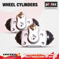 2x Rear Protex Wheel Cylinders for Mitsubishi Triton ML MN MQ MR With ABS