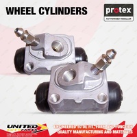 2x Rear Protex Wheel Cylinders for Daihatsu Pyzar G301 G303 1.5L 1.6L 1997-2000