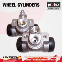 2x Rear Protex Wheel Cylinders for Suzuki Alto SH410 FB11S 1.0L 1995-1999