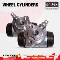 2x Rear Protex Wheel Cylinders for Daihatsu Sirion M301S 1.3L 2005-2013