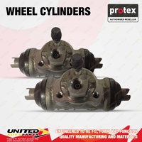 2x Rear Protex Wheel Cylinders for Nissan Patrol GU Y61 3.0L 4.2L 12/2001-2017