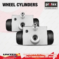 2x Rear Protex Wheel Cylinders for Renault Clio X65 X85 X98 0.9L 1.2L 1.4L 1.6L