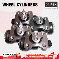 4x Front Protex Wheel Cylinders for Hino Ranger Pro 6 FD FD1J 500 FD8J 7.7L 8.0L