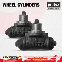 2x Rear Protex Wheel Cylinders for Nissan Cube Z11 Micra K12 1.4L 1.5L 2002-2010