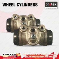 2x Rear Protex Wheel Cylinders for Mazda B4000 Bravo 4.0L 1V V6 12V 2005-2006