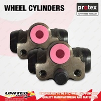 2x Rear Protex Wheel Cylinders for Mitsubishi Mirage LA A03A 1.2L 2013-On