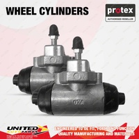 2x Rear Protex Wheel Cylinders for Nissan Almera N17 Micra K13 Note E12