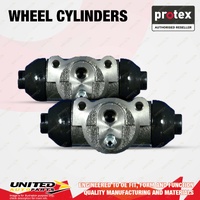 2x Rear Protex Wheel Cylinders for Ford Ranger PX PX1 PX2 PX3 2.0 2.2 2.5 3.2 L