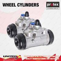 2x Rear Protex Wheel Cylinders for Toyota Corolla NKE165 NZE161 1.5L 2012-On