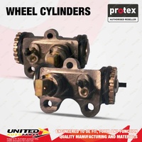 2x Rear Protex Hand Brake Wheel Cylinders for Hino Ranger FF FF19 6.5L 1981-1986
