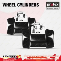 2x Rear Protex Wheel Cylinders for Bedford CF 280 350 2.3 2300 1972-1981 15.87mm