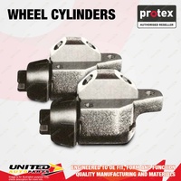 2x Front Protex Wheel Cylinders for Bedford CF 280 350 2.3L 2300 23.81mm Drum