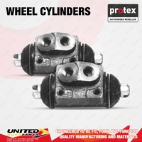 2x Rear Protex Wheel Cylinders for Ford Escort MK2 2.0L RWD 1976-1981