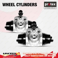 2x Rear Protex Wheel Cylinders for Volkswagen Golf Vento 1H Polo 6N 1991-2001