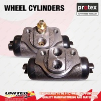 2x Rear Protex Wheel Cylinders for Mitsubishi Lancer LC 1.6L 4G32 1979-1981