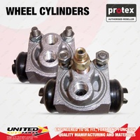 2x Rear Protex Wheel Cylinders for Toyota Corolla KE10 KE11 KE15 KE16 1.1L 1.2L