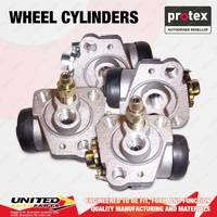4x Front Protex Wheel Cylinders for Toyota Corolla KE10 KE11 KE15 KE16 1.1L 1.2L