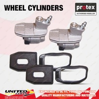 2x Rear Protex Wheel Cylinders for Nissan Patrol G60 4.0L P I6 12V 1973-1980