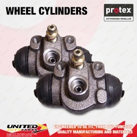 2x Rear Protex Wheel Cylinders for Mazda RX-2 RX-3 Capella 808 1.0 1.1 1.3 1.6 L