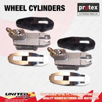 2x Rear Protex Wheel Cylinders for Nissan 120Y B210 1.2L A12 1974-1979 17.46mm