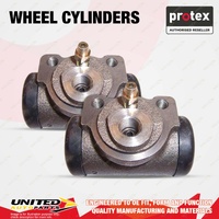 2x Rear Protex Wheel Cylinders for Nissan Caball C340 Homer F20 2.0L 1976-1981