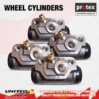 4x Rear Protex Wheel Cylinders for Toyota Hilux LN40 2.2L L I4 8V 1980-1985