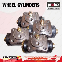 4x Front Protex Wheel Cylinders for Toyota Landcruiser FJ45 3.9L F 1965-1974