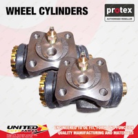 2x Front Protex Wheel Cylinders for Toyota Stout RK101 RK110 2.0L 1968-1979