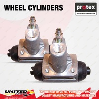 2x Rear Protex Wheel Cylinders for Nissan 200B N810 NJ810 2.0L L20B 1977-1982