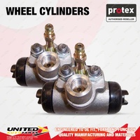 2x Rear Protex Wheel Cylinders for Subaru Brumby Leone DL AU5 AJ5 AM5 AN5 AB AC