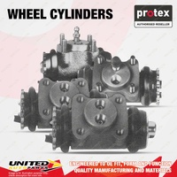 4x Rear Protex Wheel Cylinders for Ford Courier PA PB 1.8L 2.0L 2.2L 1978-1985