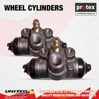 2x Rear Protex Wheel Cylinders for Ford Laser KA KB KC KE Meteor GA GB GC