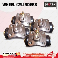 4x Rear Protex Wheel Cylinders for Toyota Dyna 200 BU20 RU20 2.0L 3.0L 1977-1984